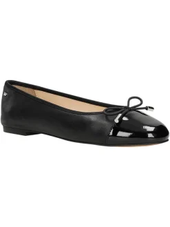 Wojas Leder-Ballerinas in Schwarz Outlet