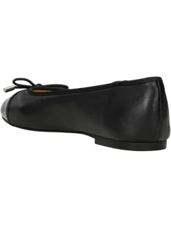 Wojas Leder-Ballerinas in Schwarz Outlet