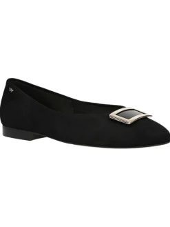 Wojas Leder-Ballerinas in Schwarz>Damen Ballerinas