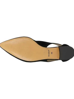 Wojas Leder-Ballerinas in Schwarz Online