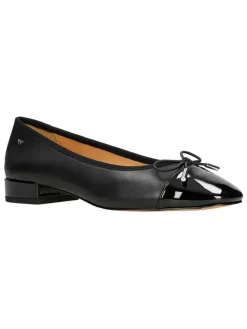 Wojas Leder-Ballerinas in Schwarz>Damen Ballerinas