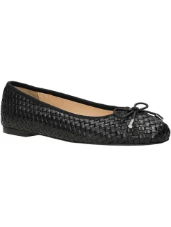 Wojas Leder-Ballerinas in Schwarz>Damen Ballerinas