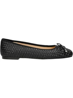 Wojas Leder-Ballerinas in Schwarz>Damen Ballerinas