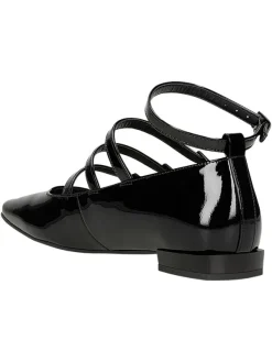 Wojas Leder-Ballerinas in Schwarz Best