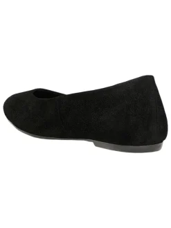 Wojas Leder-Ballerinas in Schwarz Best