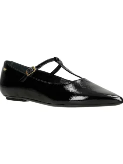 Wojas Leder-Ballerinas in Schwarz>Damen Ballerinas