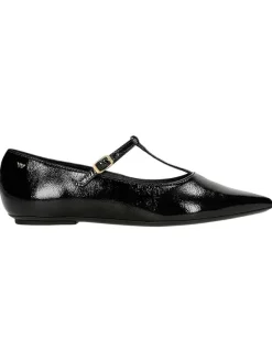 Wojas Leder-Ballerinas in Schwarz>Damen Ballerinas