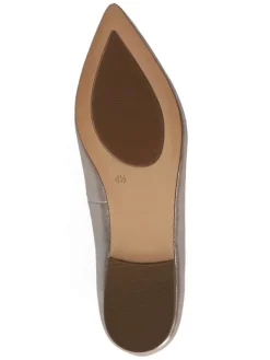 Caprice Leder-Ballerinas in Taupe><noscript><img width=