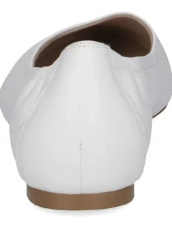 Caprice Leder-Ballerinas in Weiß>Damen Ballerinas