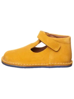 lamino Leder-Barfuß-Halbsandalen in Gelb Online