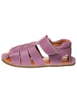 lamino Leder-Barfußsandalen in Lila> Sandalen