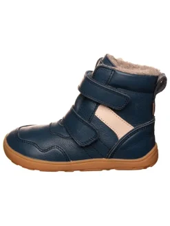 bisgaard Leder-Barfußschuhe in Dunkelblau>Kinder Stiefel & Boots|Stiefel & Boots·Boots