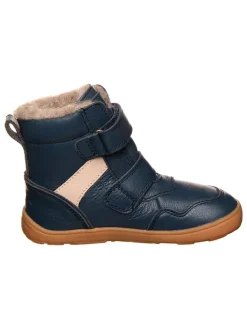 bisgaard Leder-Barfußschuhe in Dunkelblau>Kinder Stiefel & Boots|Stiefel & Boots·Boots
