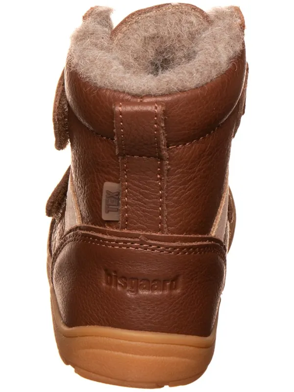 bisgaard Leder-Barfußschuhe in Hellbraun Clearance