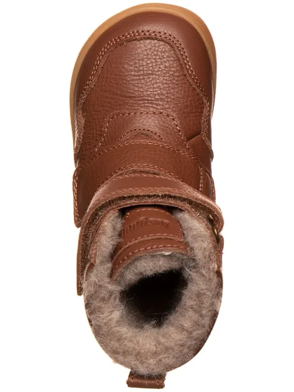 bisgaard Leder-Barfußschuhe in Hellbraun Clearance
