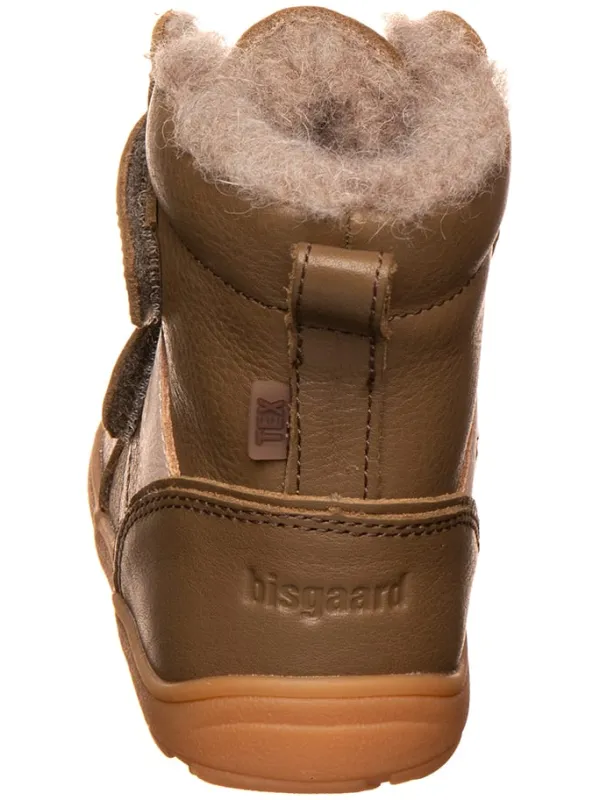bisgaard Leder-Barfußschuhe in Hellbraun