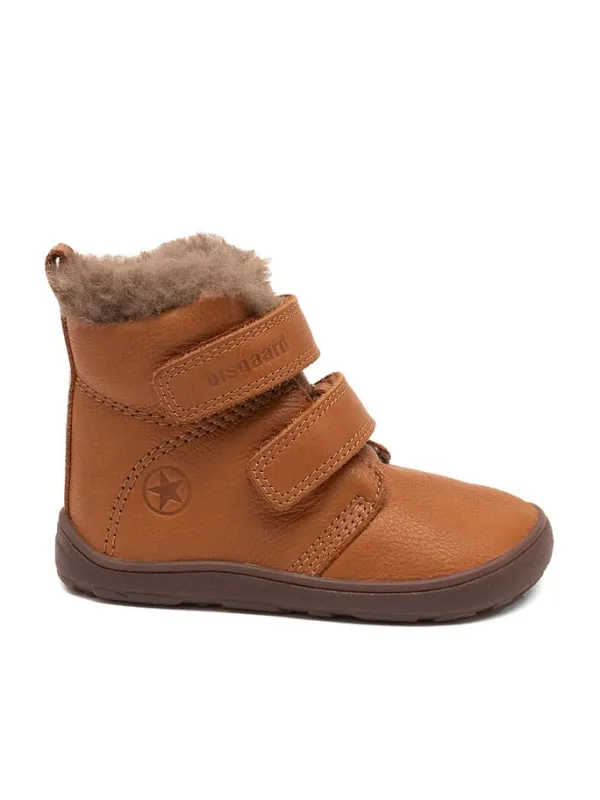 bisgaard Leder-Barfußschuhe "Emil" in Hellbraun New