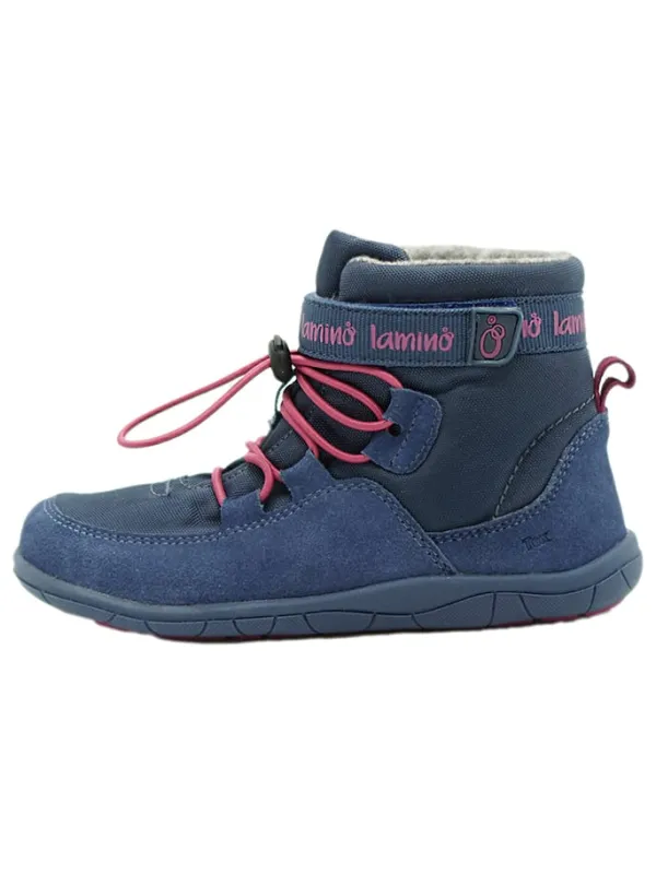 lamino Leder-Barfußschuhe in Blau>Kinder Sneakers·Sneakers High
