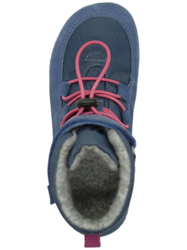 lamino Leder-Barfußschuhe in Blau>Kinder Sneakers·Sneakers High