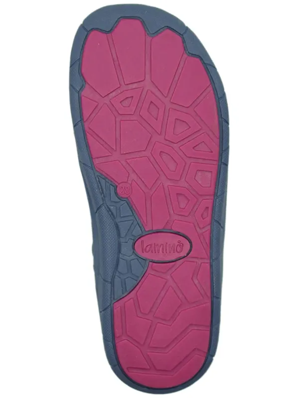 lamino Leder-Barfußschuhe in Blau>Kinder Sneakers·Sneakers High