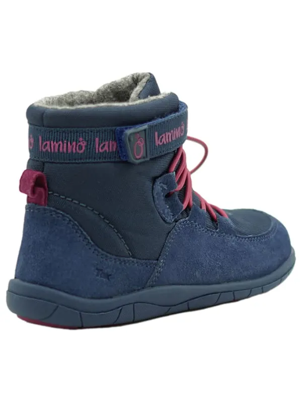 lamino Leder-Barfußschuhe in Blau>Kinder Sneakers·Sneakers High