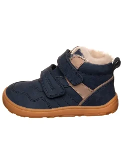 bisgaard Leder-Barfußschuhe in Dunkelblau>Kinder Stiefel & Boots·Boots|Stiefel & Boots