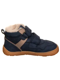 bisgaard Leder-Barfußschuhe in Dunkelblau>Kinder Stiefel & Boots·Boots|Stiefel & Boots