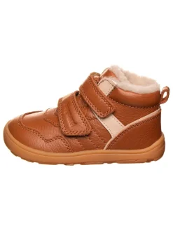 bisgaard Leder-Barfußschuhe in Hellbraun>Kinder Stiefel & Boots|Stiefel & Boots·Boots