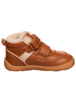 bisgaard Leder-Barfußschuhe in Hellbraun>Kinder Stiefel & Boots|Stiefel & Boots·Boots