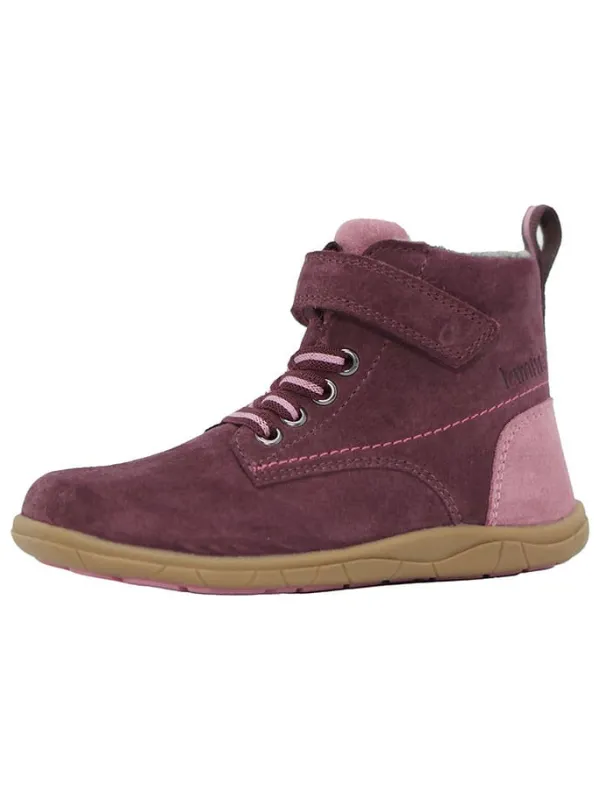 lamino Leder-Barfußschuhe in Lila>Kinder Stiefel & Boots·Boots