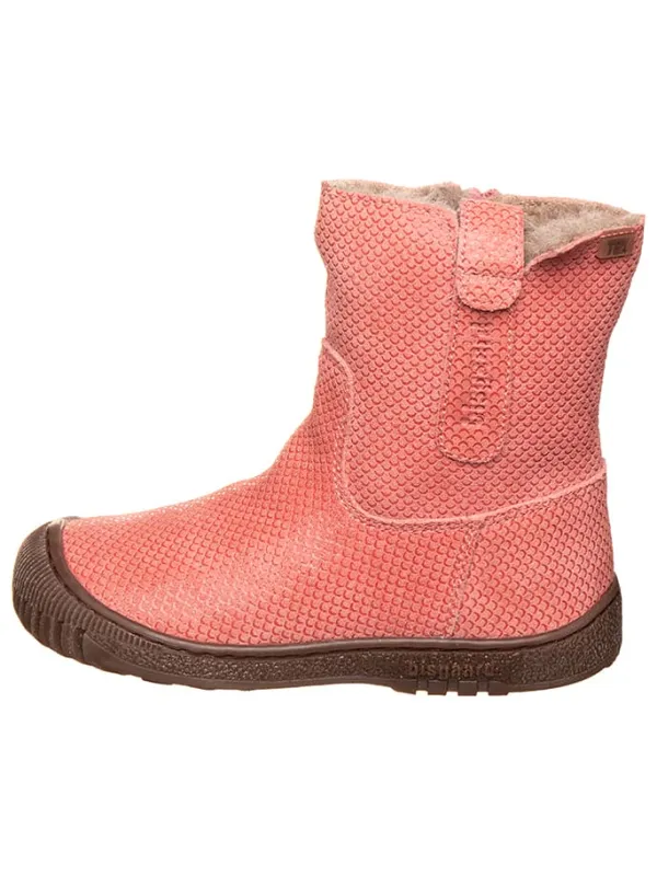 bisgaard Leder-Boots in Rosa>Kinder Stiefel & Boots·Boots