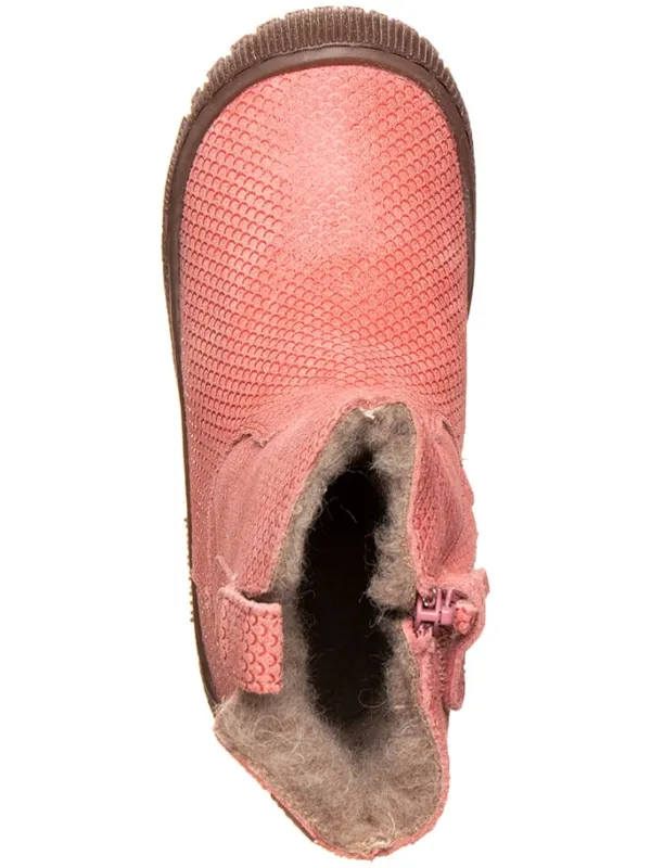 bisgaard Leder-Boots in Rosa>Kinder Stiefel & Boots·Boots