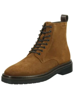 GANT Footwear Leder-Boots "Boggar" in Hellbraun>Herren Stiefel & Boots