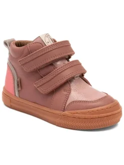 bisgaard Leder-Boots "Cuba" in Rosa Hot