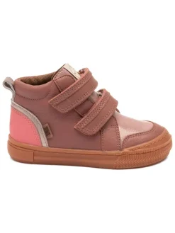 bisgaard Leder-Boots "Cuba" in Rosa Hot
