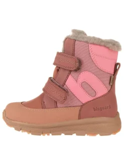 bisgaard Leder-Boots "Eigil" in Rosa/ Braun>Kinder Stiefel & Boots|Stiefel & Boots·Boots
