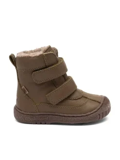 bisgaard Leder-Boots ''Ellis'' in Khaki>Kinder Stiefel & Boots·Boots|Stiefel & Boots
