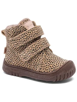 bisgaard Leder-Boots "Evon" in Beige/ Schwarz>Kinder Stiefel & Boots|Stiefel & Boots·Boots