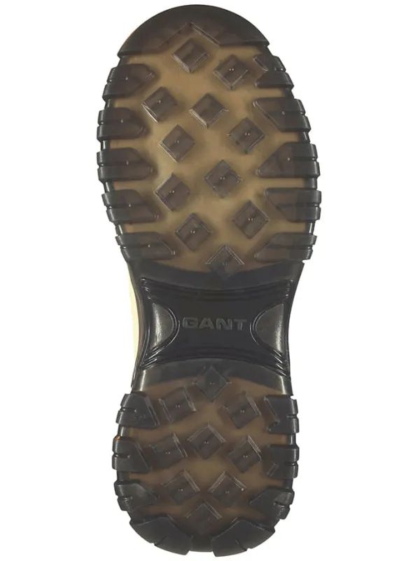 GANT Footwear Leder-Boots "Hillark" in Grün/ Schwarz/ Weiß>Herren Stiefel & Boots