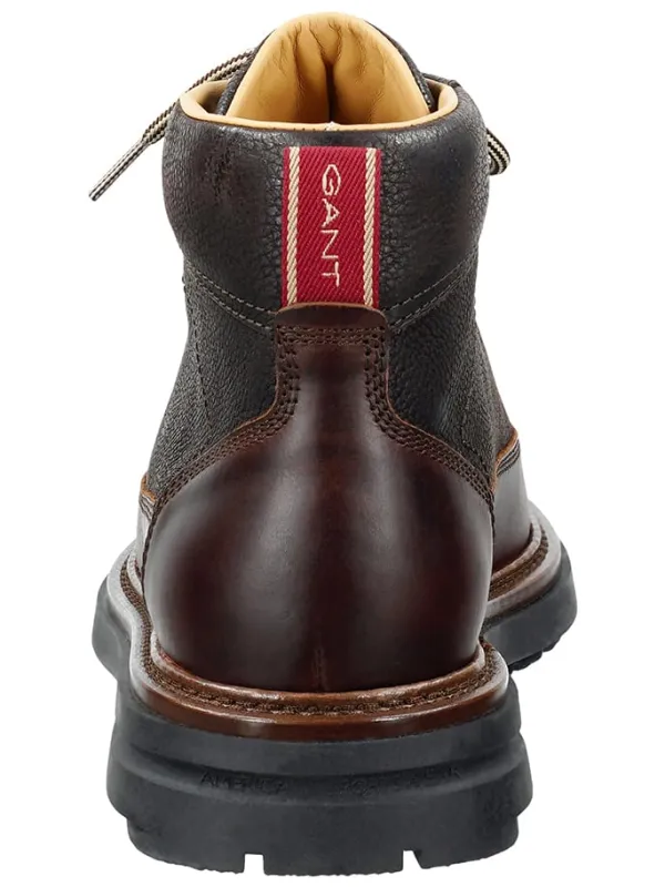 GANT Footwear Leder-Boots "Hillprep" in Braun Discount
