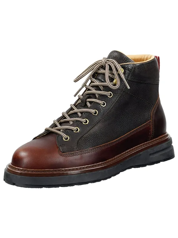 GANT Footwear Leder-Boots "Hillprep" in Braun Discount