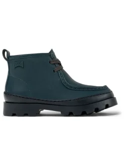 Camper Leder-Boots in Dunkelblau>Kinder Stiefeletten·Hohe Stiefeletten