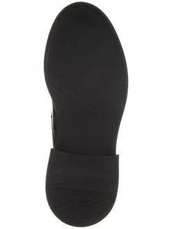 Calvin Klein Leder-Boots in Schwarz Hot
