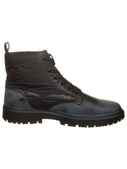 Calvin Klein Leder-Boots in Schwarz>Herren Stiefel & Boots