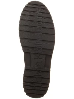 Calvin Klein Leder-Boots in Schwarz><noscript><img width=