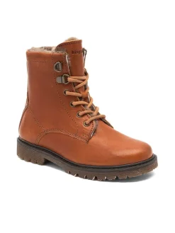 bisgaard Leder-Boots "Maia" in Hellbraun>Kinder Stiefel & Boots·Boots