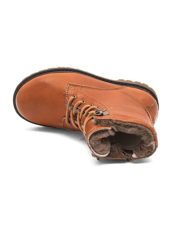 bisgaard Leder-Boots "Maia" in Hellbraun>Kinder Stiefel & Boots·Boots