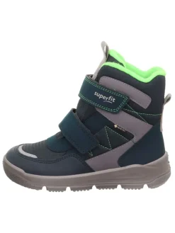 superfit Leder-Boots "Mars" in Dunkelblau/ Grau>Kinder Stiefel & Boots·Boots