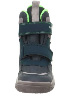 superfit Leder-Boots "Mars" in Dunkelblau/ Grau>Kinder Stiefel & Boots·Boots
