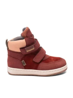 bisgaard Leder-Boots "Matty" in Rot Hot